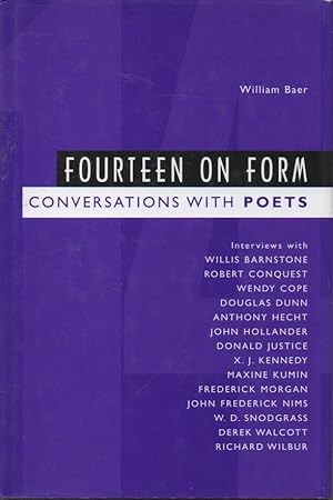 Bild des Verkufers fr Fourteen on Form__Conversations with Poets zum Verkauf von San Francisco Book Company