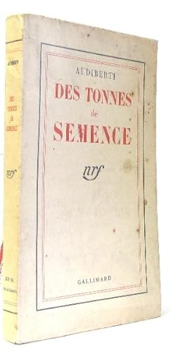 Seller image for Des tonnes de semence for sale by crealivres