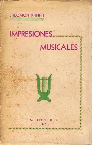 Seller image for IMPRESIONES MUSICALES for sale by Librera Torren de Rueda