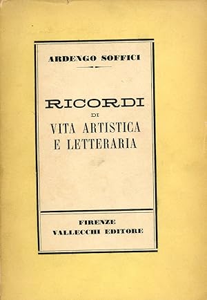 Bild des Verkufers fr Ricordi di vita artistica e letteraria zum Verkauf von Studio Bibliografico Marini