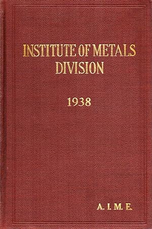 Bild des Verkufers fr Transactions of the American Institute of Mining and Metallurgical zum Verkauf von Clivia Mueller
