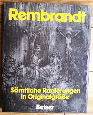 Seller image for Rembrandt : Samtliche Radierungen in Originalgrosse for sale by BOOKSTALLblog