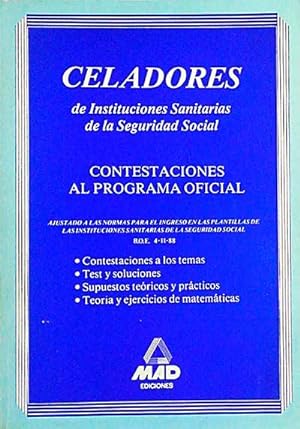 Seller image for Celadores. De instituciones Sanitarias de la Seguridad Social for sale by Tik Books ME