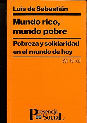 Seller image for Mundo rico, mundo pobre (Presencia Social) for sale by Papel y Letras