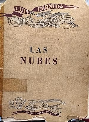 Imagen del vendedor de Las nubes ( 1937-1938 ) a la venta por Librera Monte Sarmiento