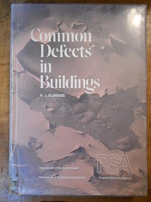 Seller image for THE COMMON DEFECTS OF BUILDINGS: Department of the Environment for sale by Uncle Peter's Books