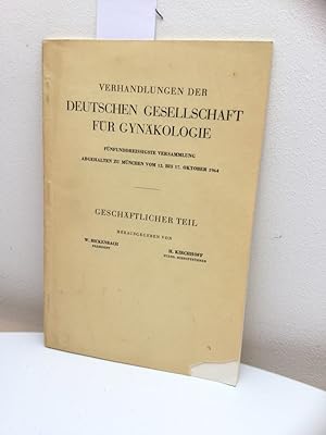 Verhandlungen der deutschen Gesellschaft für Gynäkologie. 35. Versammlung abgehalten zu München v...
