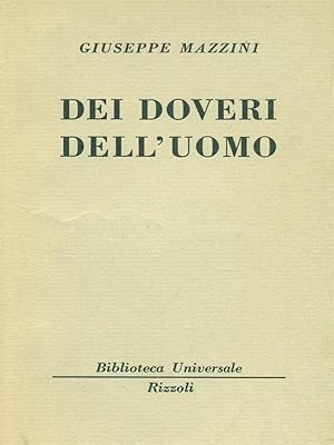 Immagine del venditore per Dei doveri dell'uomo venduto da Librodifaccia