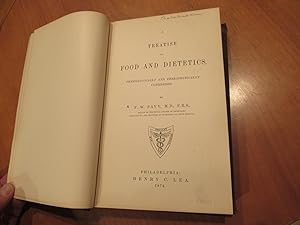 Bild des Verkufers fr A Treatise On Food And Dietetics, Physiologically And Therapeutically Considered zum Verkauf von Arroyo Seco Books, Pasadena, Member IOBA