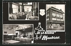 Ansichtskarte Maastricht, Hotel "De la Bourse", Markt 37