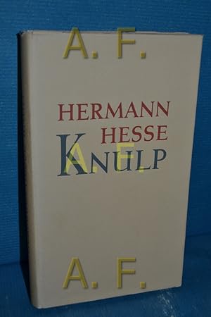 Immagine del venditore per Knulp, drei Geschichten aus dem Leben Knulps (Hermann Hesse, Gesammelte Werke) venduto da Antiquarische Fundgrube e.U.