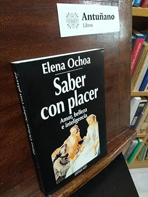 Seller image for Saber con placer for sale by Libros Antuano