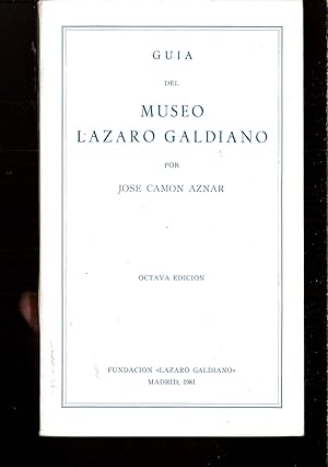 Imagen del vendedor de Guia del Museo Lazaro Galdiano a la venta por Papel y Letras