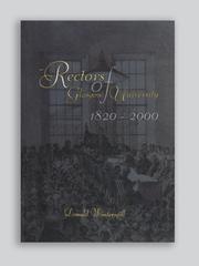 Seller image for Rectors of Glasgow University, 1820-2000 for sale by Joseph Burridge Books