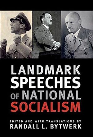 Imagen del vendedor de Landmark Speeches of National Socialism a la venta por Pali