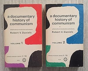 A DOCUMENTARY HISTORY OF COMMUNISM. 2 Vols.