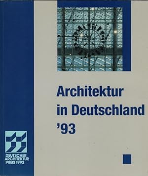 Seller image for Architektur in Deutschland .; Teil: 1993 Deutscher Architekturpreis 1993, Architektur in Deutschland 1.40, Architektur in Deutschland for sale by Schrmann und Kiewning GbR