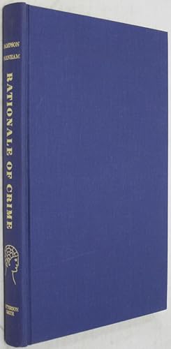 Bild des Verkufers fr Rationale of Crime: Marmaduke B. Sampson's 'Treatise on Criminal Jurisprudence Considered in Relation to Cerebral Organization' (Reprint of the 1846 Edition) zum Verkauf von Powell's Bookstores Chicago, ABAA