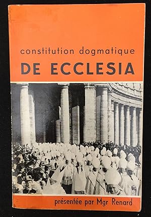 Seller image for Constitution dogmatique De ecclesia for sale by LibrairieLaLettre2