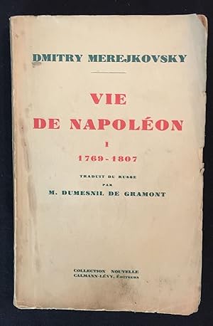 Bild des Verkufers fr Vie de Napolon I. 1769-1807 zum Verkauf von LibrairieLaLettre2