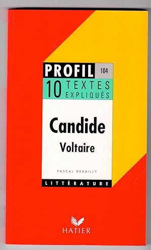 Image du vendeur pour Candide (1759) Voltaire - 10 textes expliqus mis en vente par LibrairieLaLettre2