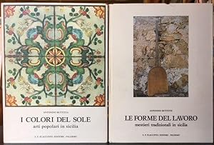 SICILIA LE FORME E I COLORI. 2 Volumes
