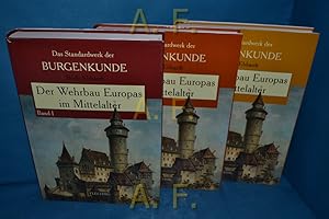 Bild des Verkufers fr Der Wehrbau Europas im Mittelalter in 3 Bnde (das Standardwerk der Burgenkunde) zum Verkauf von Antiquarische Fundgrube e.U.