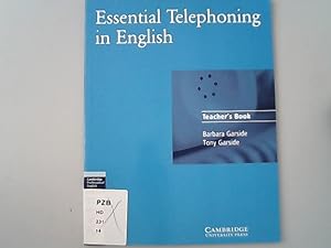 Immagine del venditore per Essential Telephoning in English, Teacher's Book. venduto da Antiquariat Bookfarm