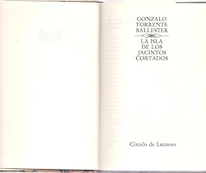 Imagen del vendedor de LA ISLA DE LOS JACINTOS CORTADOS a la venta por Libreria 7 Soles
