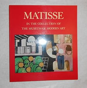 Immagine del venditore per Matisse in the Collection of the Museum of Modern Art - Including remainder-interest and promised gifts venduto da David Bunnett Books