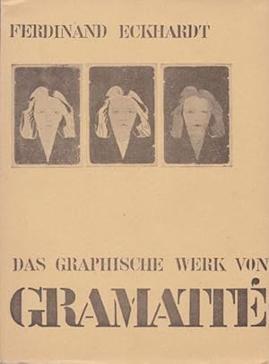 Seller image for Das graphische Werk von Walter Gramatte. for sale by Antiquariat Querido - Frank Hermann