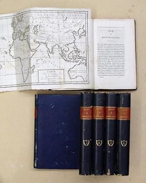 Image du vendeur pour Oeuvres complettes [compltes] de Montesquieu, prcdes de la vie de cet auteur. [Bde. 1 - 6]. mis en vente par antiquariat peter petrej - Bibliopolium AG