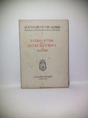 Imagen del vendedor de Informe sobre el estado actual de la escultura pblica en Madrid a la venta por Librera Miguel Miranda