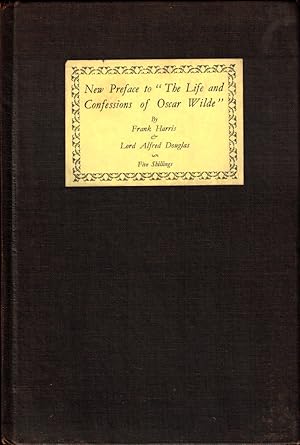 Bild des Verkufers fr New Preface to " The Life and Confessions of Oscar Wilde" zum Verkauf von Kenneth Mallory Bookseller ABAA