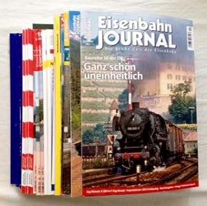 Modelleisenbahn/Eisenbahn - Konvolut mit 17 verschiedenen Fachmagazinen: 1-5) Eisenbahn Kurier. V...