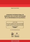 Image du vendeur pour Congreso Internacional de Derecho Civil Octavo Centenario de la Universidad de Salamanca mis en vente par AG Library