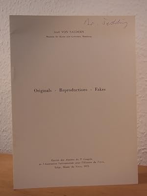 Bild des Verkufers fr Originals - Reproductions - Fakes (English Edition) zum Verkauf von Antiquariat Weber