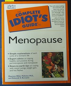 Image du vendeur pour Complete Idiot's Guide to Menopause, The mis en vente par Reading Habit