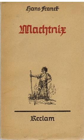 Machtnix. Märchenerzählung von Hans Franck.