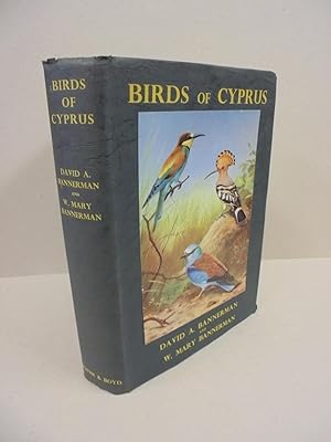 Image du vendeur pour Birds of Cyprus mis en vente par Kerr & Sons Booksellers ABA