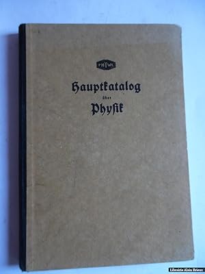 Immagine del venditore per Hauptkatalog ber physik venduto da Librairie Alain Brieux