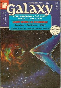 Immagine del venditore per GALAXY Science Fiction: September, Sept. 1975 ("Inferno") venduto da Books from the Crypt