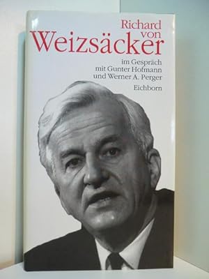 Imagen del vendedor de Richard von Weizscker im Gesprch mit Gunter Hofmann und Werner A. Perger a la venta por Antiquariat Weber