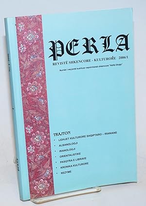 Perla Volume 6 Number 1 Reviste Shkencore-Kulturore