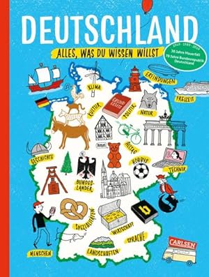 Image du vendeur pour Deutschland : Alles, was du wissen willst | Allgemeinwissen fr Kinder ab 8 Jahren mis en vente par AHA-BUCH GmbH