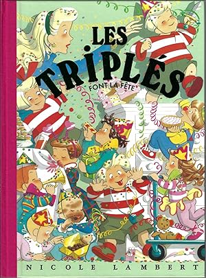 Les Triplés font la fête, Tome 5 (French Edition)