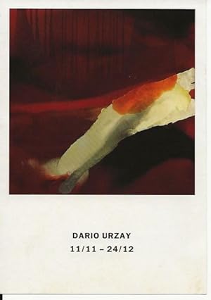 Image du vendeur pour Dario Urzay (announcement) mis en vente par The land of Nod - art & books