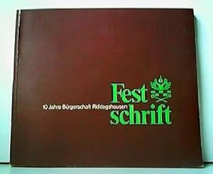 Festschrift - 10 Jahre Bürgerschaft Riddagshausen.