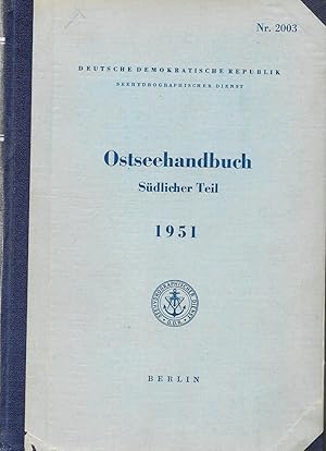 Ostseehandbuch südlicher Teil 1951