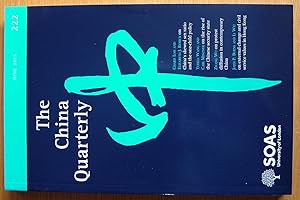 The China Quaterly. June 2015 No: 222.